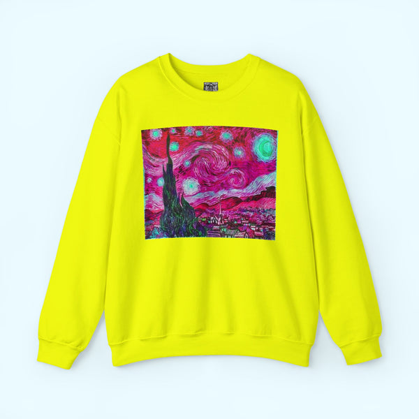 Star Night Fuchsia - Crewneck