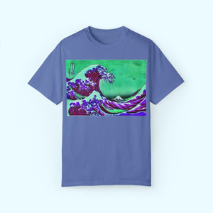Purple Great Wave - Graphic Tee