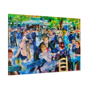 Renoir Dance Upscale - Canvas Poster