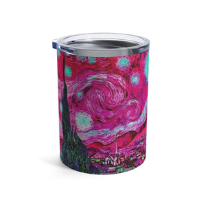 Star Night Fuchsia - 10oz Tumbler