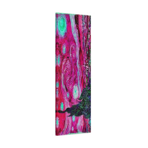 Star Night Fuchsia - Canvas Poster