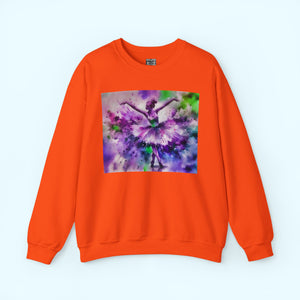 Polychrome Ballet Purple - Crewneck