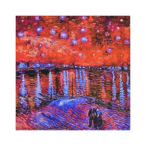 Rhone Orange - Silk Poster