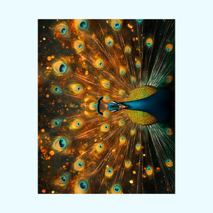 Neon Plumage - Matte Poster