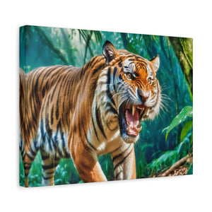 Orange Bengal - Canvas Poster