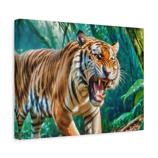 Orange Bengal - Canvas Poster