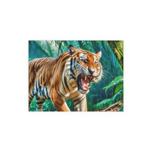 Orange Bengal - Silk Poster