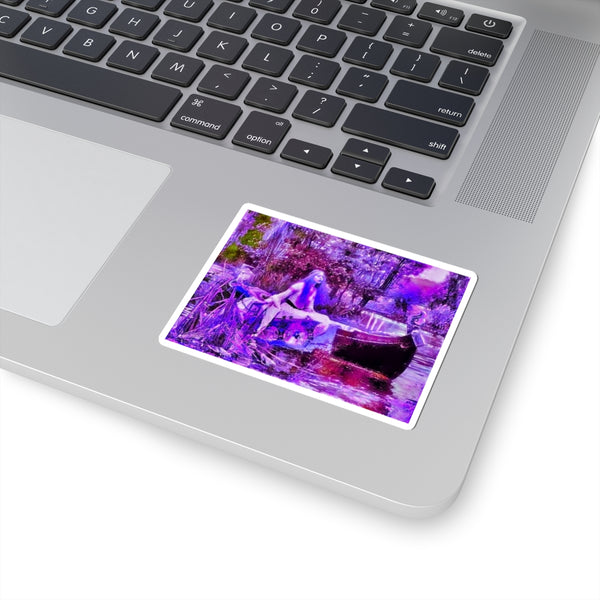Shallot - Purple - Vinyl Rectangle Sticker