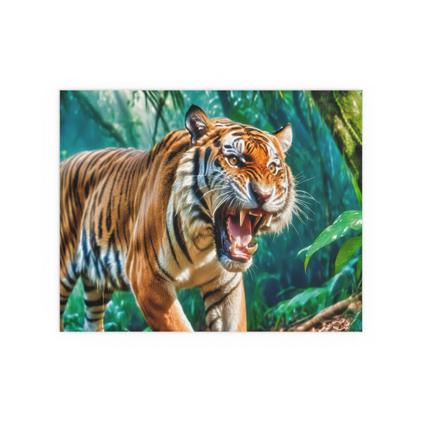 Orange Bengal - Silk Poster