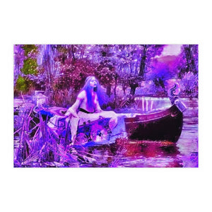 Shallot - Purple - Silk Poster