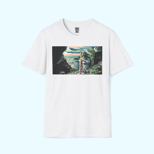 Cliff Over The Sea - Soft-Style Tee