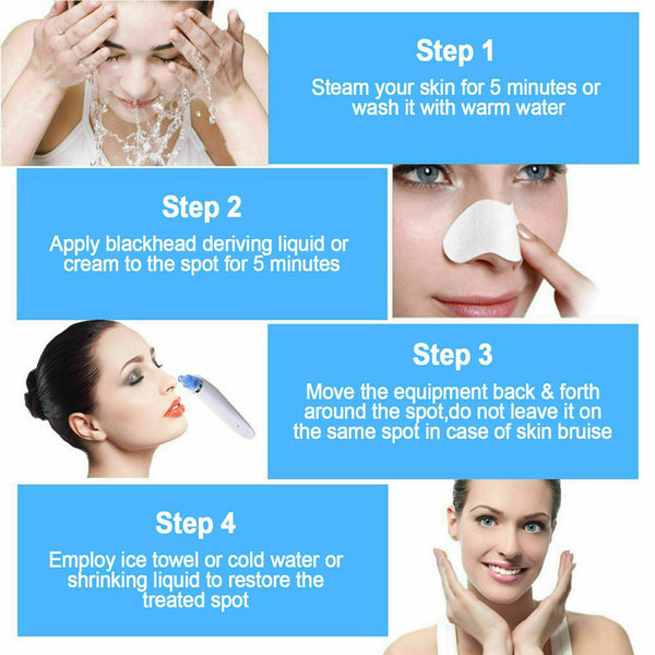 Electric Blackhead Vacuum Cleaner Pore Cleaner Acne Remover