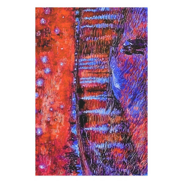 Rhone Orange - Silk Poster