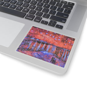 Rhone Orange - Vinyl Rectangle Sticker