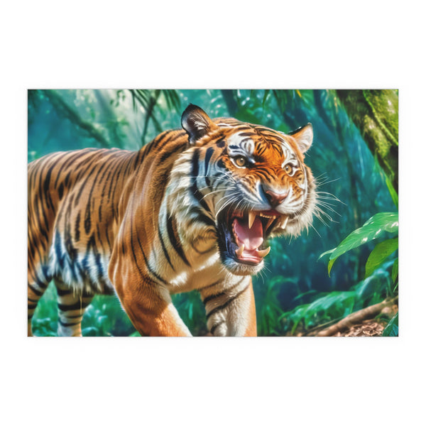 Orange Bengal - Silk Poster