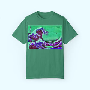 Purple Great Wave - Graphic Tee