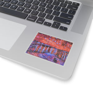 Rhone Orange - Vinyl Rectangle Sticker