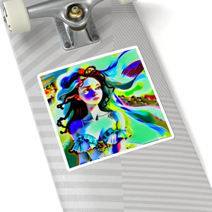 Marquise Capri - Vinyl Square Sticker