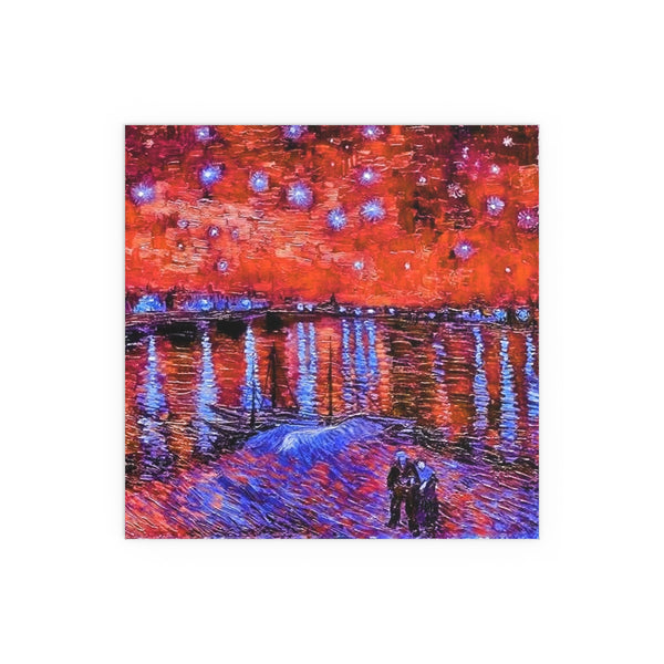 Rhone Orange - Silk Poster