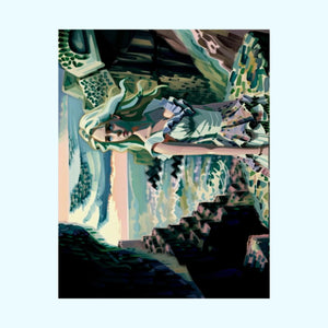 Cliff Over The Sea - Matte Poster