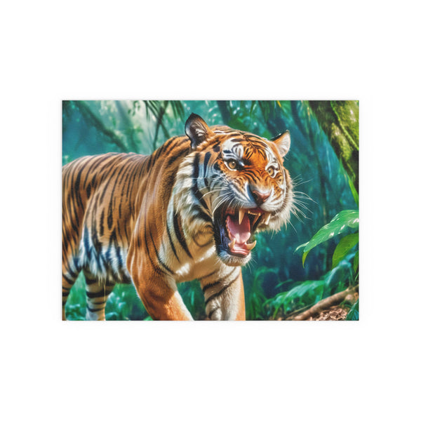 Orange Bengal - Silk Poster