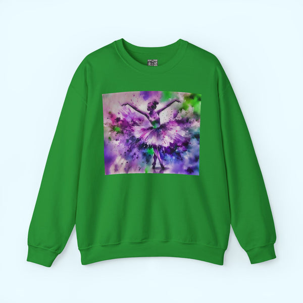 Polychrome Ballet Purple - Crewneck