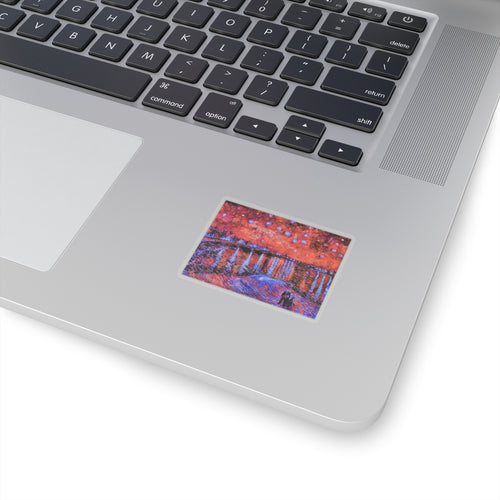 Rhone Orange - Vinyl Rectangle Sticker