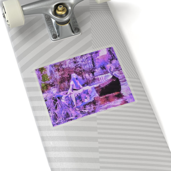 Shallot - Purple - Vinyl Rectangle Sticker