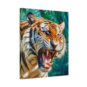 Orange Bengal - Canvas Poster