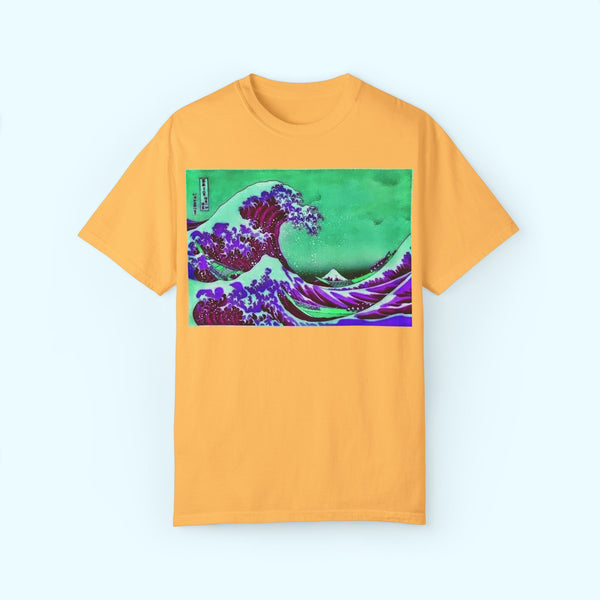 Purple Great Wave - Graphic Tee