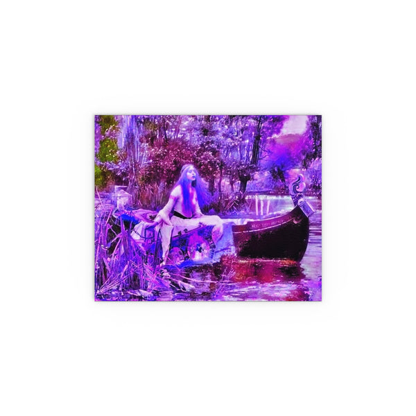Shallot - Purple - Silk Poster