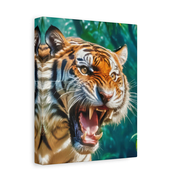 Orange Bengal - Canvas Poster