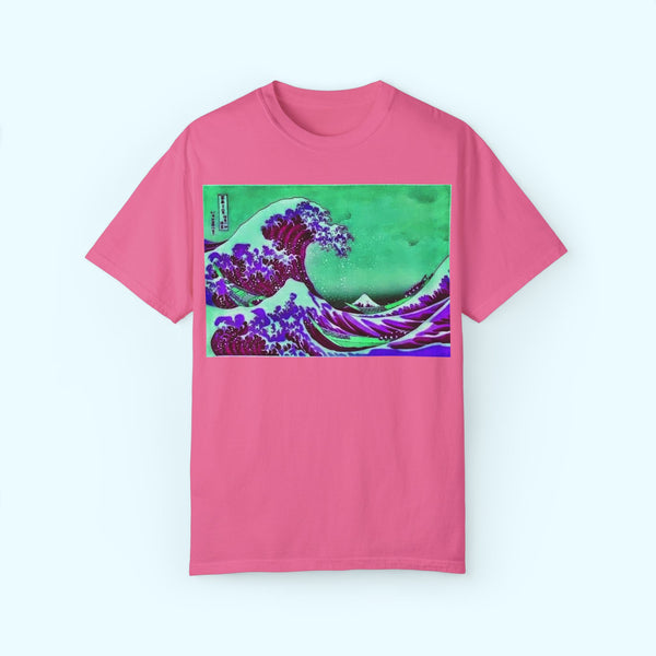 Purple Great Wave - Graphic Tee
