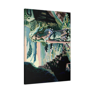 Cliff Over The Sea - Canvas Poster