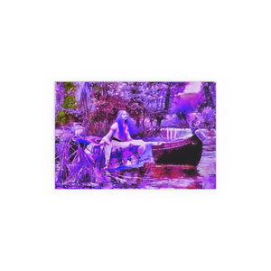 Shallot - Purple - Silk Poster