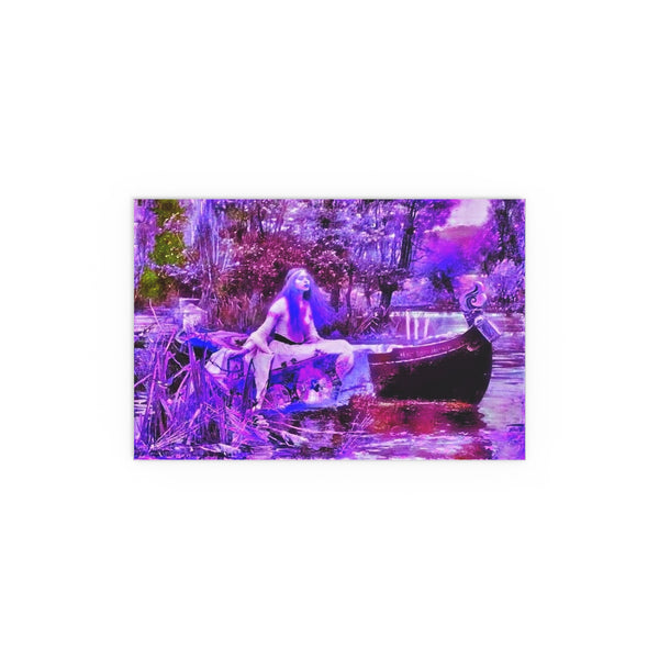 Shallot - Purple - Silk Poster