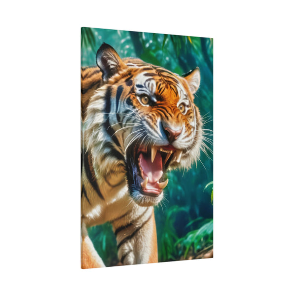 Orange Bengal - Canvas Poster