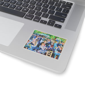 Renoir Dance Upscale - Vinyl Rectangle Sticker
