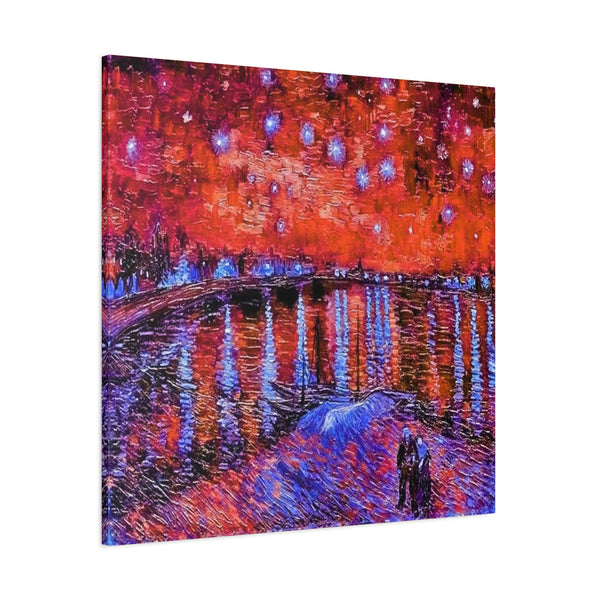 Rhone Orange - Canvas Poster