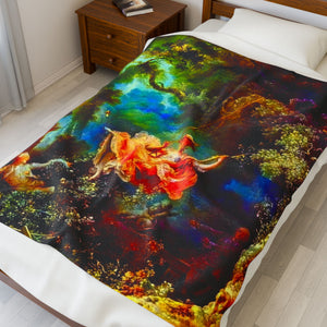 1767 Swing Upscale - Velveteen Plush Blanket