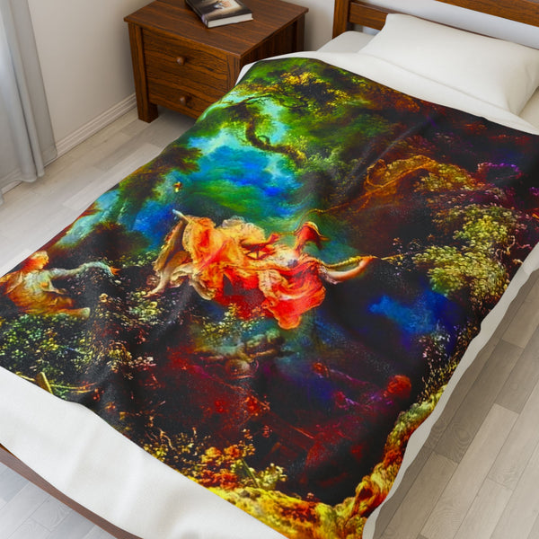 1767 Swing Upscale - Velveteen Plush Blanket