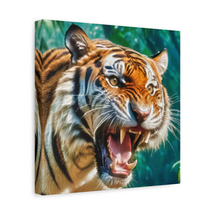 Orange Bengal - Canvas Poster
