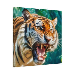 Orange Bengal - Canvas Poster