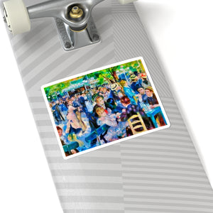 Renoir Dance Upscale - Vinyl Rectangle Sticker