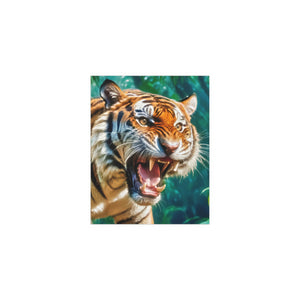 Orange Bengal - Silk Poster