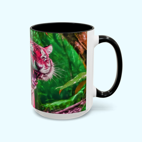 Strawberry Bengal - Coffee Mug - 15oz