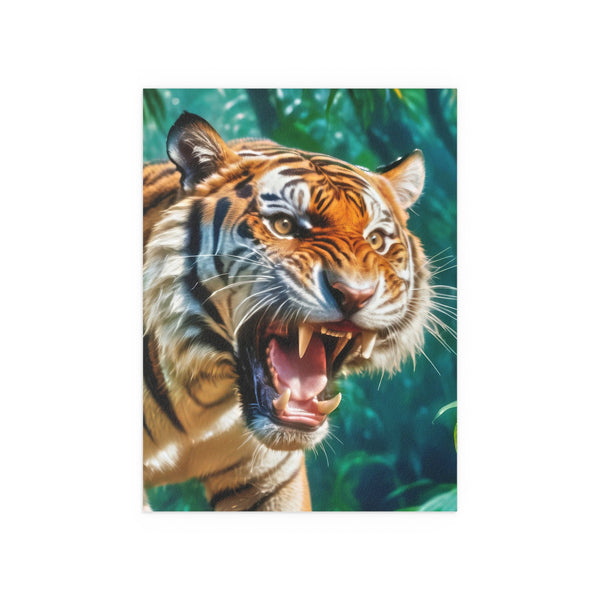 Orange Bengal - Silk Poster