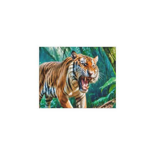 Orange Bengal - Silk Poster