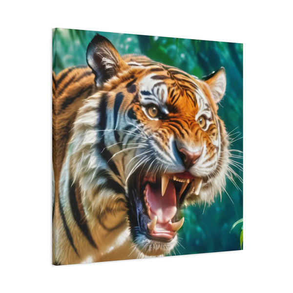 Orange Bengal - Canvas Poster