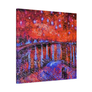 Rhone Orange - Canvas Poster